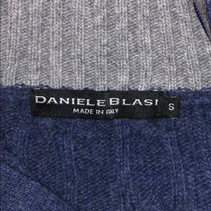 Daniele Blasi NEW Men/'s 1//4 Button Sweater
